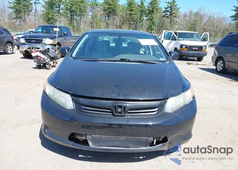 2012 Honda Civic Lx из США, поврежденный, VIN 2HGFB2E52CH514342